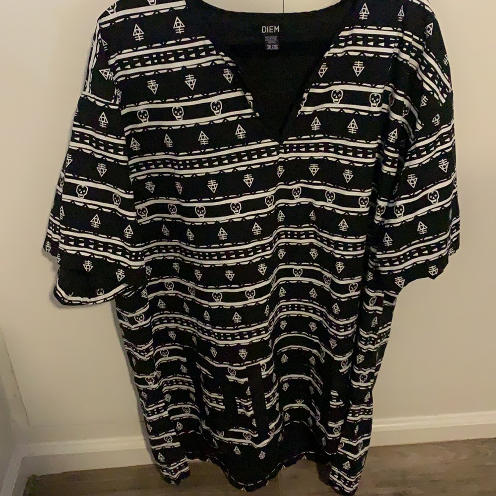Diem Dashiki Style Shirt View 4